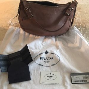 Prada authentic hobo.made in Italy in Italy.